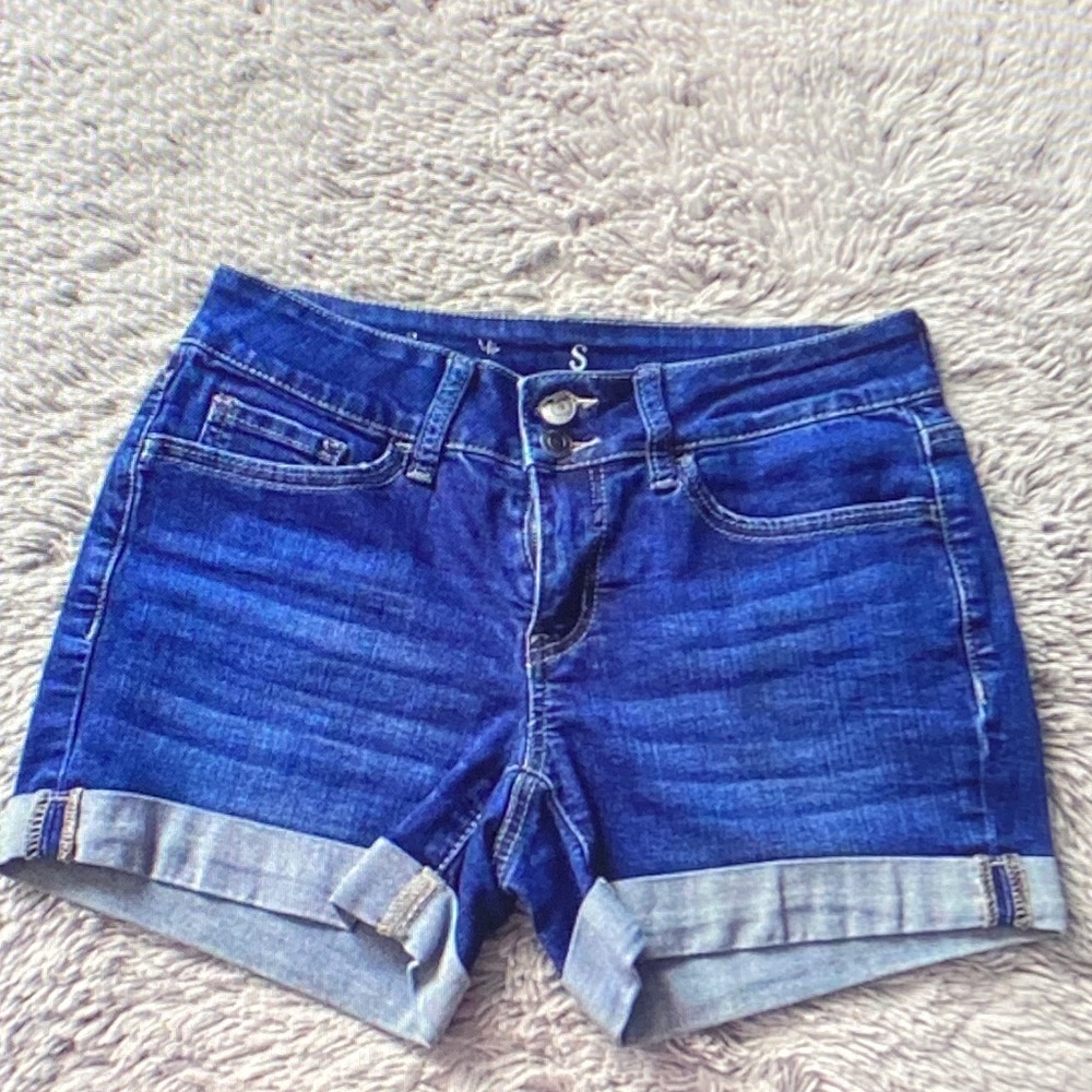 SO Dark Blue Jean Shorts